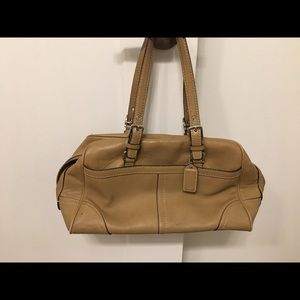 COACH leather handbag